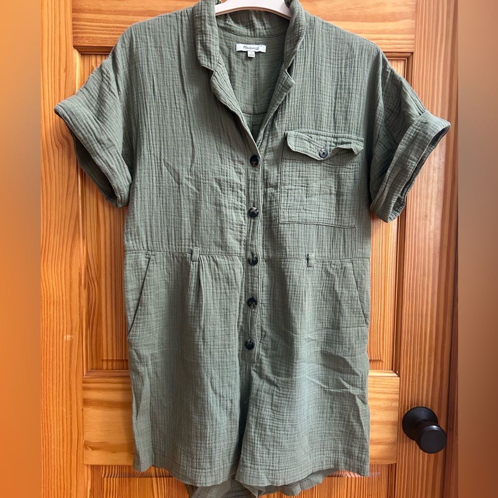 Madewell Olive Romper! 🫒🫒🫒